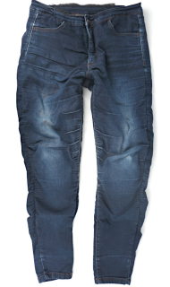 Dámské celokevlarové moto džíny OXFORD, modré - vel. 12 (M)