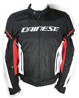Pánská letní bunda Dainese Air Frame, černo-bílo-červená - vel. 50 (M)